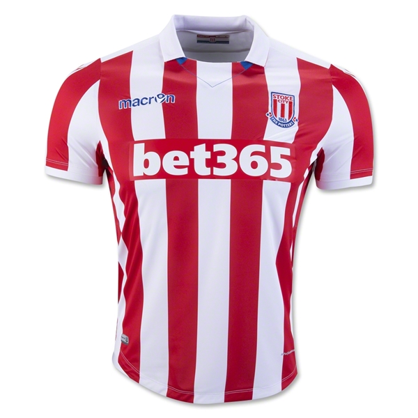 Stoke City 2016/17 Home Soccer Jersey